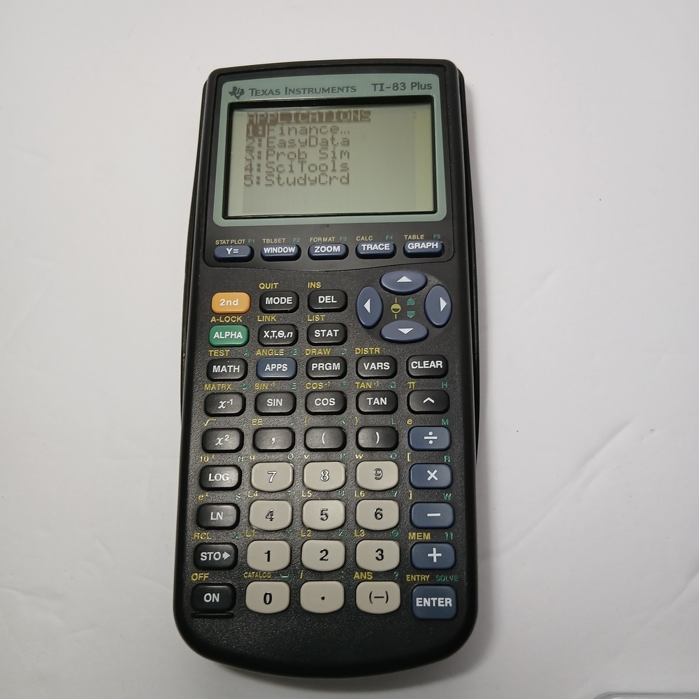 Texas Instruments TI-83 Plus Graphing Calculator - Black
